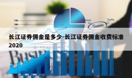 长江证券佣金是多少-长江证券佣金收费标准2020