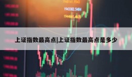 上证指数最高点|上证指数最高点是多少