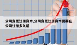 公司变更注册资本,公司变更注册资本需要在公司注册多久后