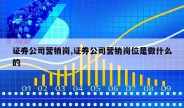 证券公司营销岗,证券公司营销岗位是做什么的