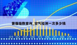 雾霾指数查询_空气检测一次多少钱