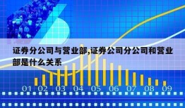 证券分公司与营业部,证券公司分公司和营业部是什么关系