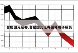 合肥国元证券,合肥国元证券领导班子成员