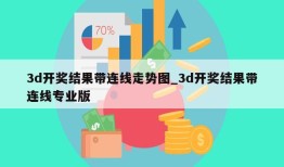 3d开奖结果带连线走势图_3d开奖结果带连线专业版