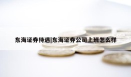 东海证券待遇|东海证券公司上班怎么样