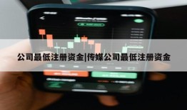 公司最低注册资金|传媒公司最低注册资金