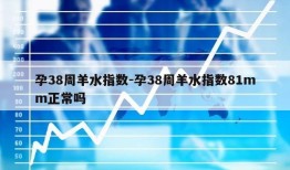 孕38周羊水指数-孕38周羊水指数81mm正常吗