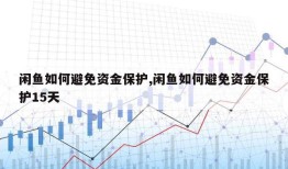 闲鱼如何避免资金保护,闲鱼如何避免资金保护15天