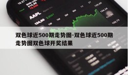 双色球近500期走势图-双色球近500期走势图双色球开奖结果