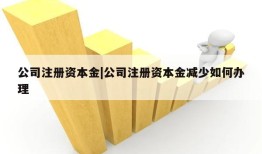 公司注册资本金|公司注册资本金减少如何办理