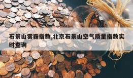 石景山雾霾指数,北京石景山空气质量指数实时查询