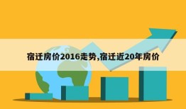 宿迁房价2016走势,宿迁近20年房价