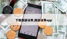 下载西部证券,西部证券app