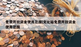 免费开放资金使用范围|文化站免费开放资金使用范围