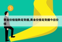 黄金价格指数走势图,黄金价格走势图今日价格