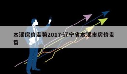 本溪房价走势2017-辽宁省本溪市房价走势