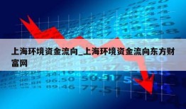 上海环境资金流向_上海环境资金流向东方财富网