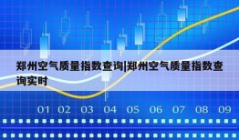 郑州空气质量指数查询|郑州空气质量指数查询实时