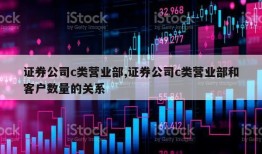 证券公司c类营业部,证券公司c类营业部和客户数量的关系