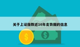 关于上证指数近10年走势图的信息