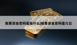 股票资金密码是指什么|股票资金密码是几位