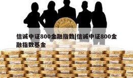 信诚中证800金融指数|信诚中证800金融指数基金